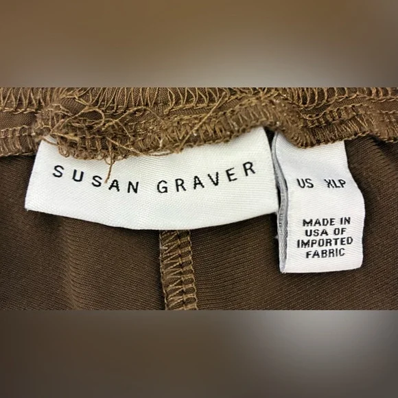 Susan Graver Pants, Size XLP, EUC - Picture 2 of 4